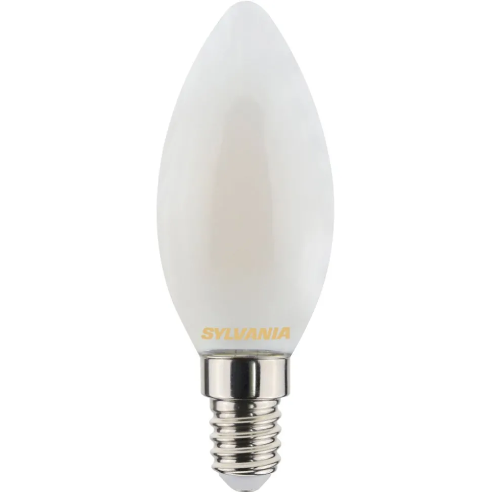 LED mignonpære E14 ToLEDo 4,5W 827 satin