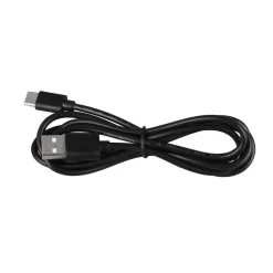 LED oppladbar utendørs vegglampe Talent, svart, bredde 10 cm Sensor