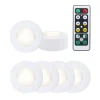 LED skapbelysning Skap, fjernkontroll, sett med 6 stk