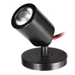LED spotlight for utenpåliggende montering Herculis 4 000K, svart