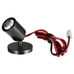 LED spotlight for utenpåliggende montering Herculis 4 000K, svart