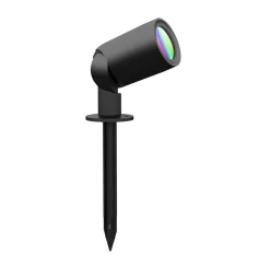 LED utendørs spotlight med fargetone Flores XL, IP44, CCT, RGB