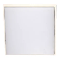 LED utendørs taklampe Desdy, 30 x 30 cm, hvit