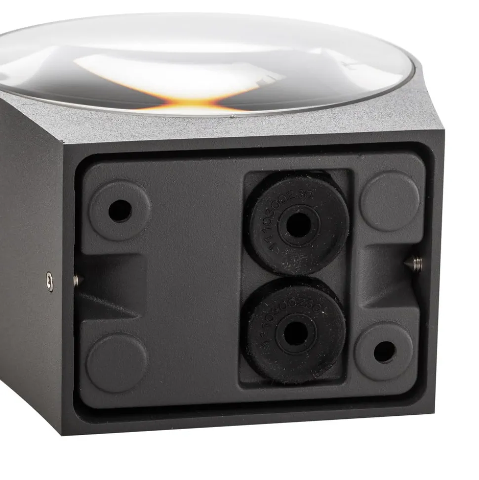 LED utendørs vegglampe CMD 9029 med glasslinser