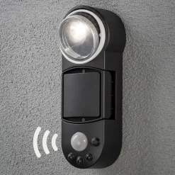 LED utendørs vegglampe Prato, 10 cm