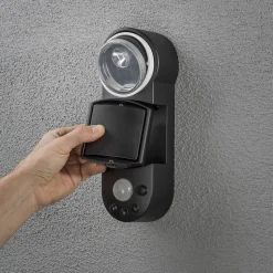 LED utendørs vegglampe Prato, 10 cm