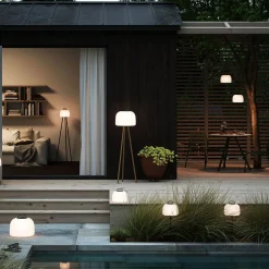 LED-bakkepigglampe Vannkoker med skjerm Ø 36 cm