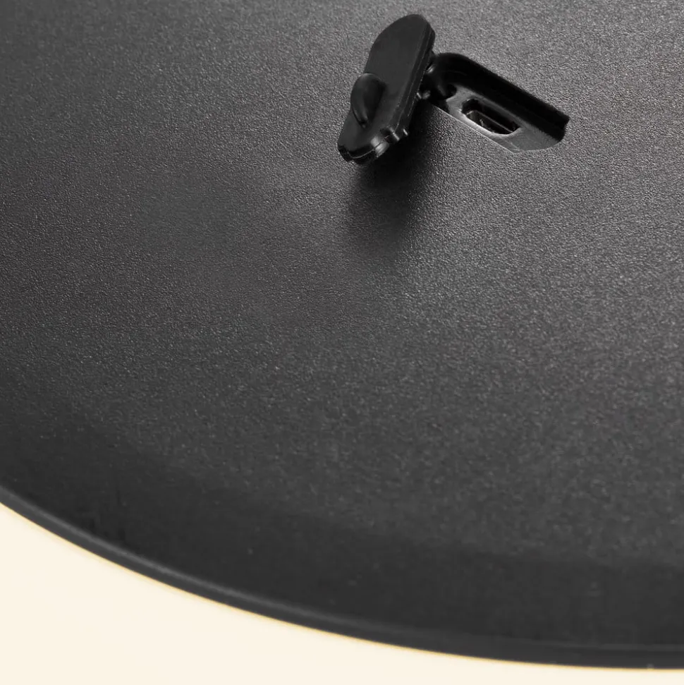 LED-bakkepigglampe Vannkoker med skjerm Ø 36 cm