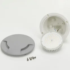 LED-bakkespot Ceci 160-3L grå CCT