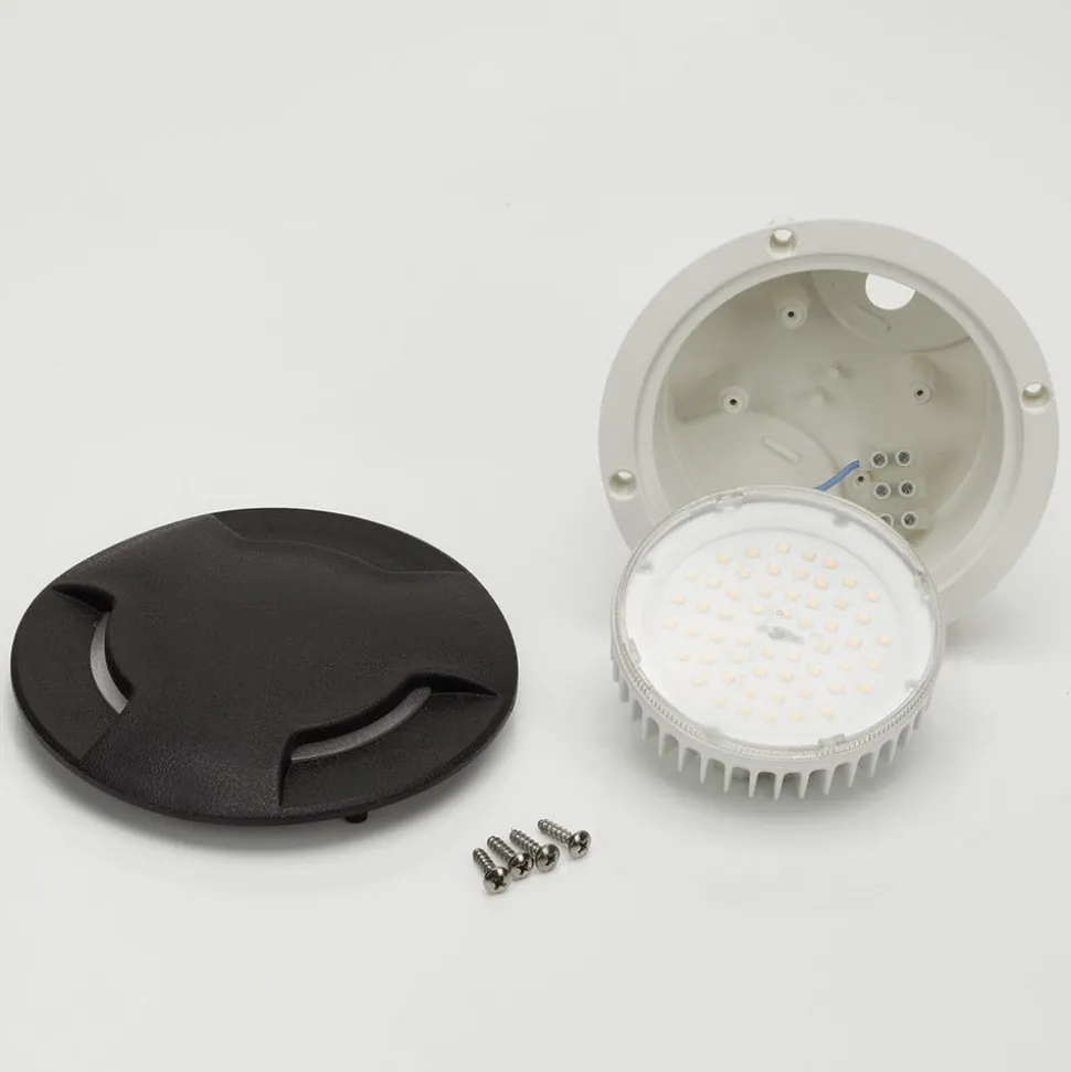 LED-bakkespot Ceci 160-3L svart CCT