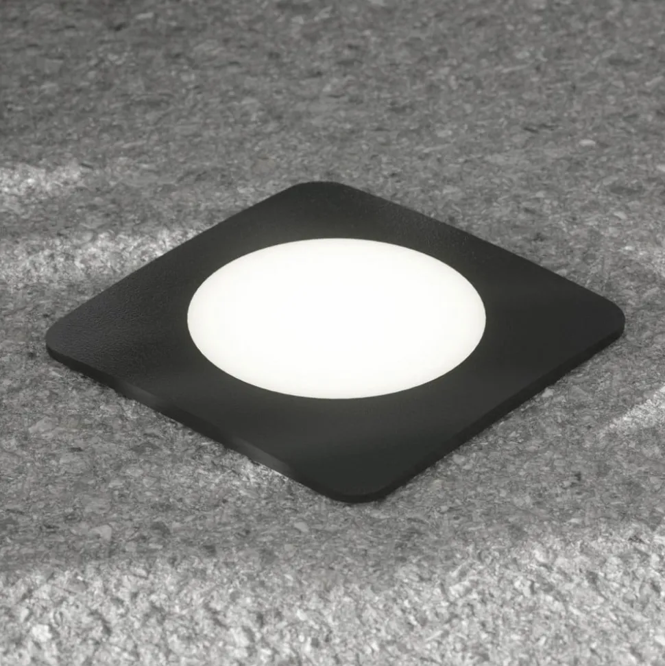 LED-bakkespot Ceci 160-SQ svart CCT