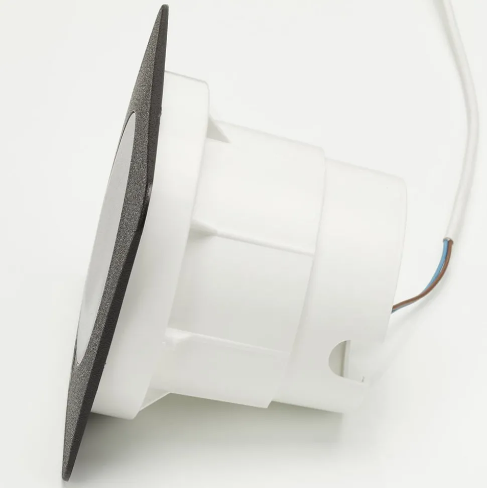 LED-bakkespot Ceci 160-SQ svart CCT