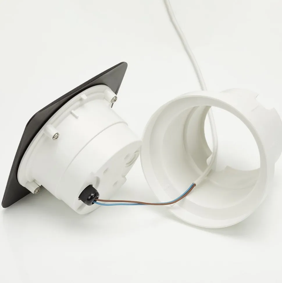 LED-bakkespot Ceci 160-SQ svart CCT