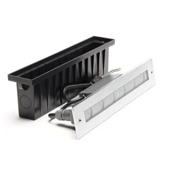 LED-bakkespot Jeremia, 32,8 cm, varmhvit