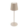 LED-bordlampe 7508011, beige, 2700 K IP44 berøringsdimmer