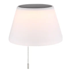 LED-bordlampe 36000 flasketopp hvit plast