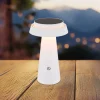 LED-bordlampe 36624, hvit, oppladbart batteri, CCT, IP54, dimbar