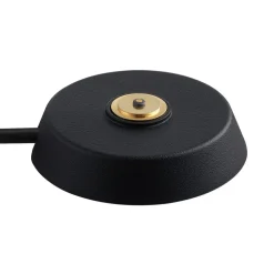 LED-bordlampe Ellen To-Go, svart, aluminium