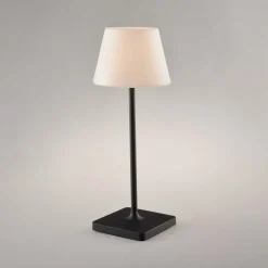 LED-bordlampe Jammin med dimmer, batteri, svart