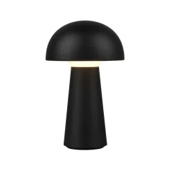 LED-bordlampe Lennon IP44 batteri, touch-dim svart