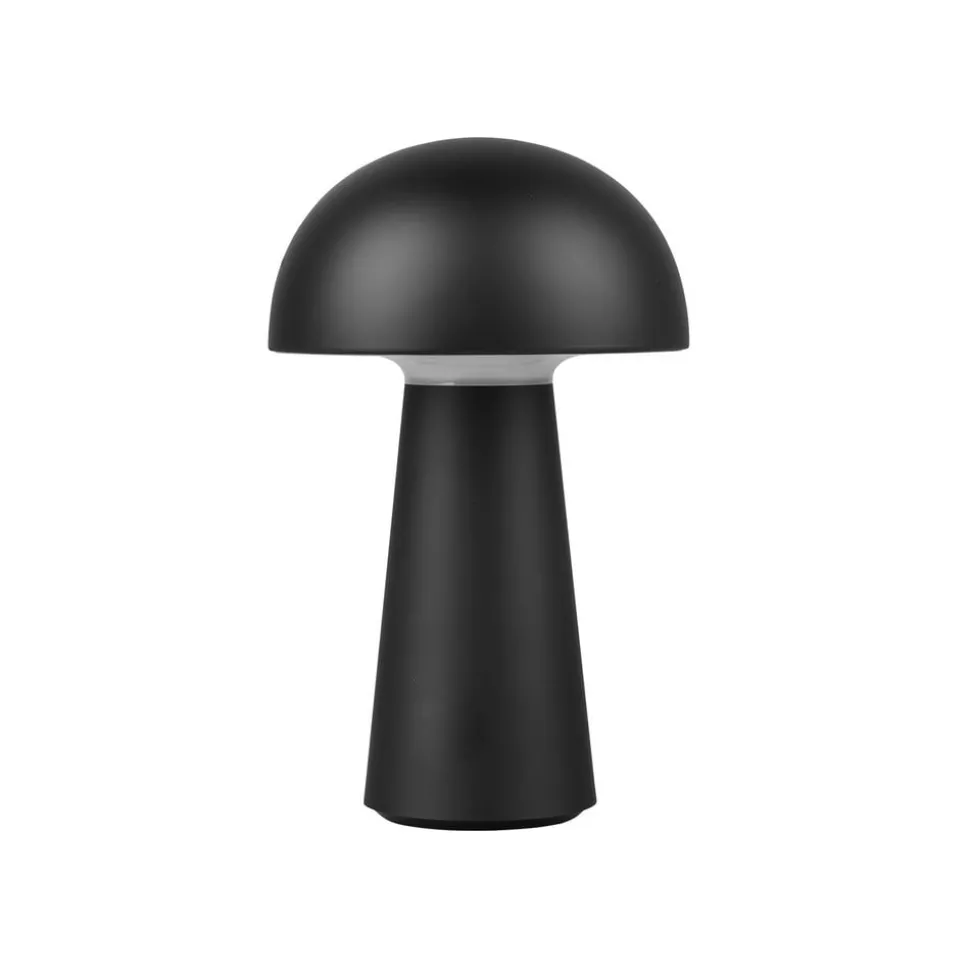 LED-bordlampe Lennon IP44 batteri, touch-dim svart