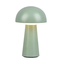 LED-bordlampe Lennon IP44, batteri touchdim grønn