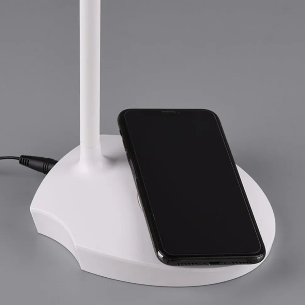 LED-bordlampe Load, induktiv ladestasjon, hvit