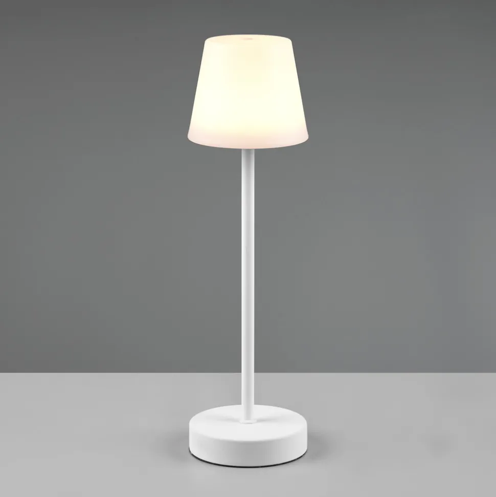 LED-bordlampe Martinez, dimmer og CCT, hvit