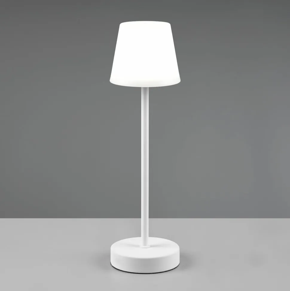 LED-bordlampe Martinez, dimmer og CCT, hvit