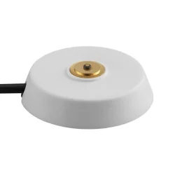 LED-bordlampe med batteri Ellen To-Go, hvit, aluminium