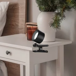 LED-bordlampe med batteri Jorje CCT 4 i 1 svart