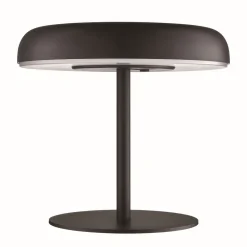 LED-bordlampe med solcellepanel og batteri Elmer, svart, metall, IP44