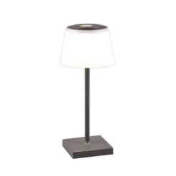 LED-bordlampe Sanchez, RGBW og dimmer, antrasitt