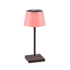 LED-bordlampe Sanchez, RGBW og dimmer, antrasitt