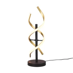 LED-bordlampe Sequence, dimbar, CCT, messing