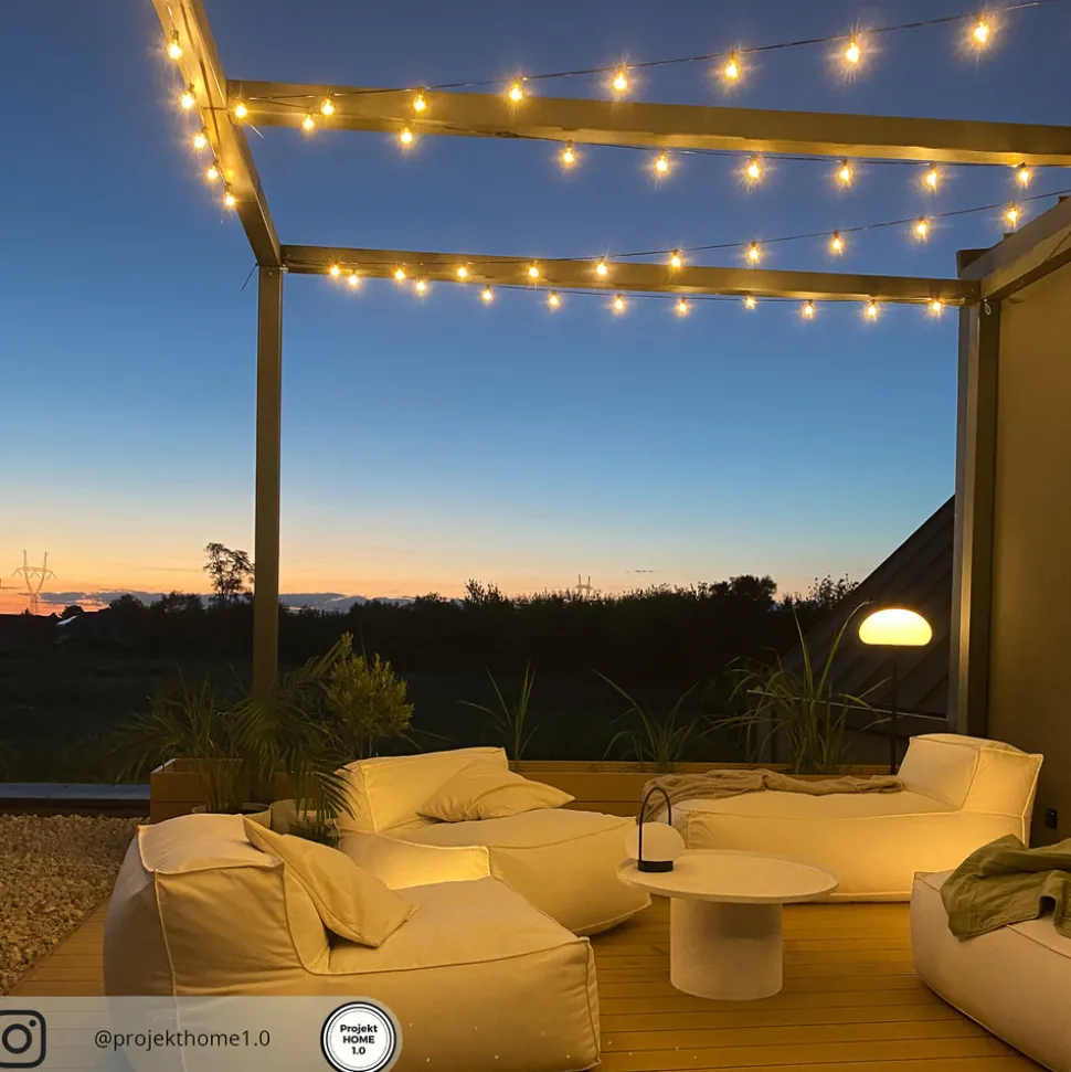 LED-dekorasjonsbelysning Sponge to go med batt.