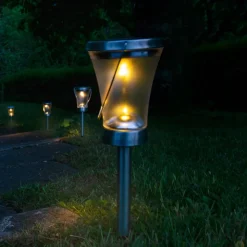 LED-deko-solcellelampe 5146408 jordspyd 8-er-sett