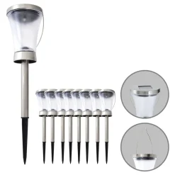 LED-deko-solcellelampe 5146408 jordspyd 8-er-sett