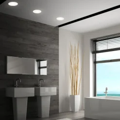 LED-downlight 7605 IP44 3stk CTS hvit