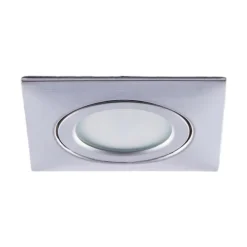 LED-downlight Andrej, kantet, krom