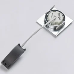 LED-downlight Andrej, kantet, krom