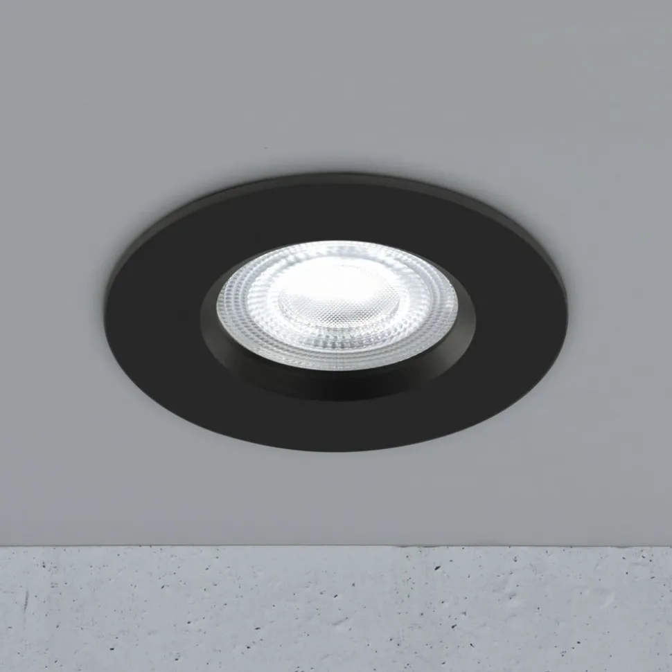 LED-downlight Don Smart, RGBW, svart