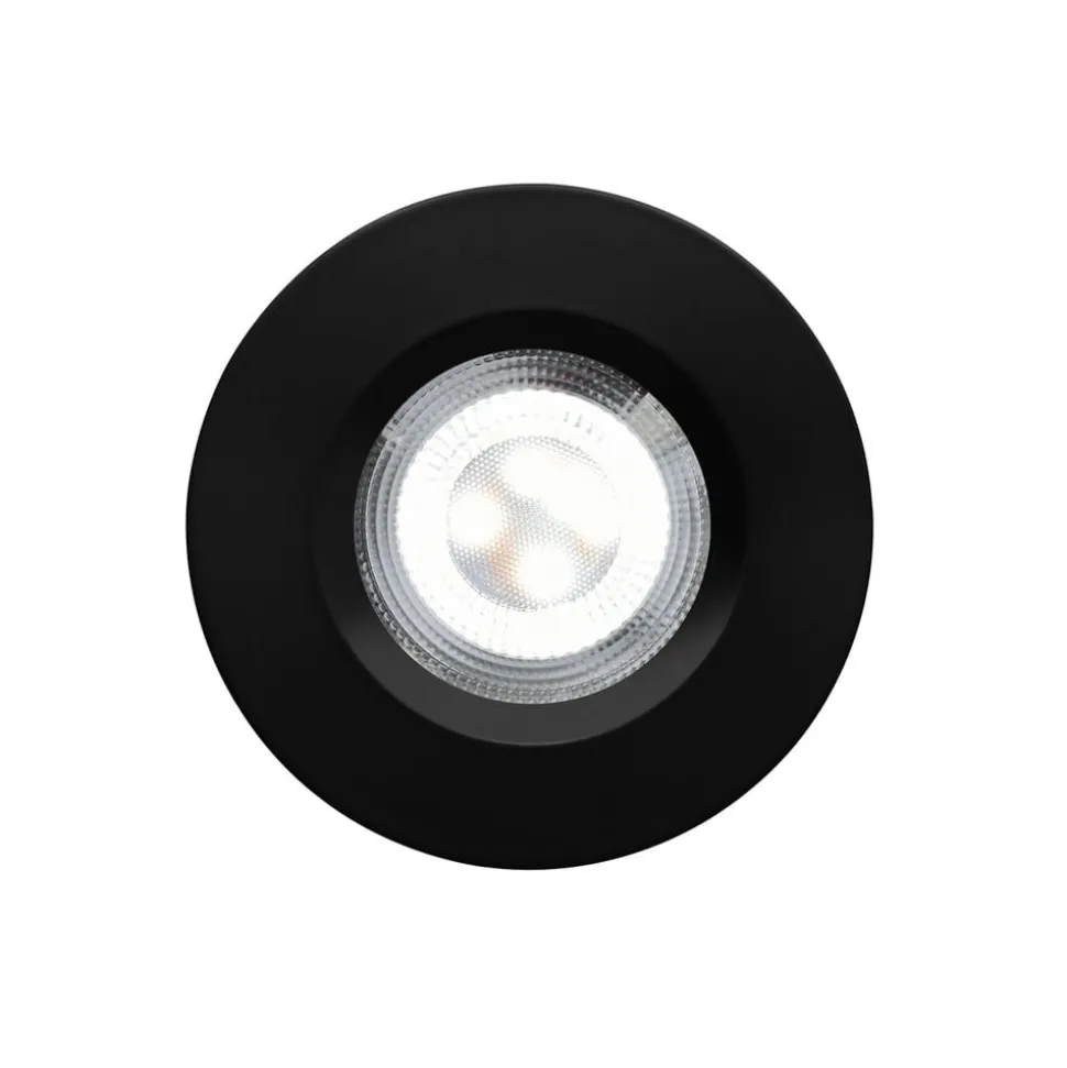 LED-downlight Don Smart, RGBW, svart