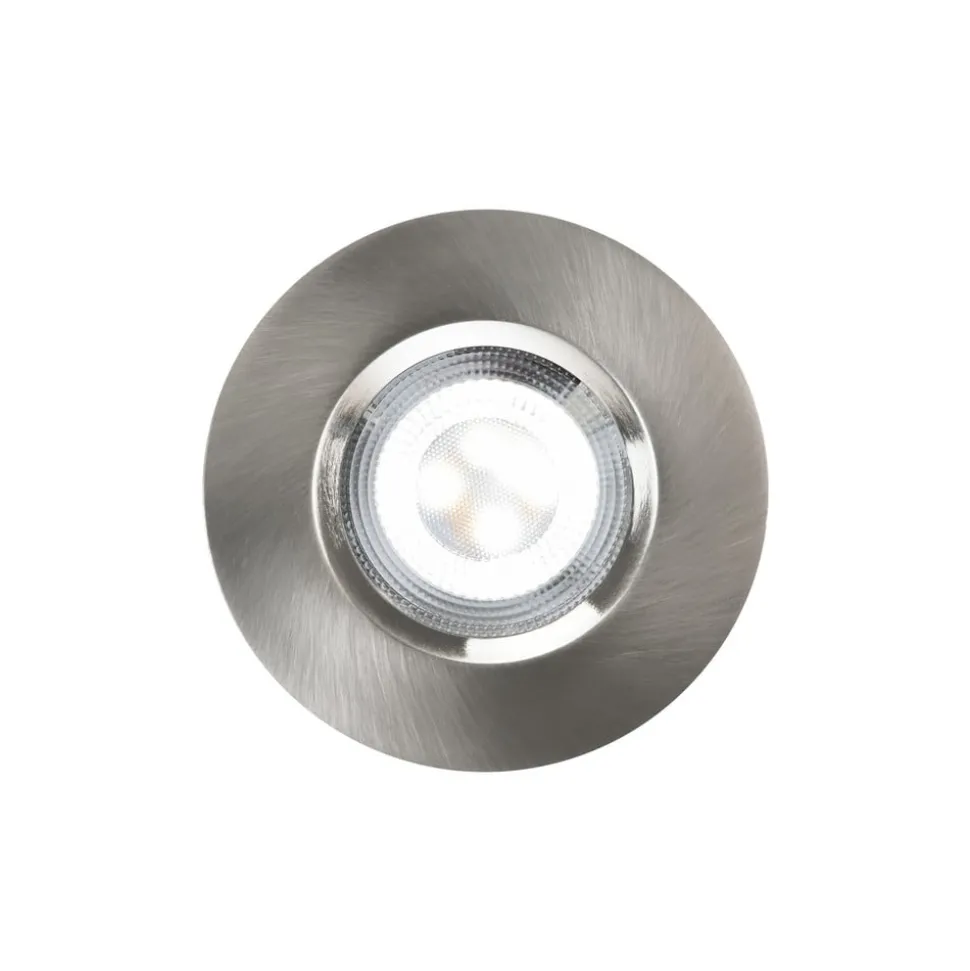 LED-downlight Don Smart, RGBW, nikkel