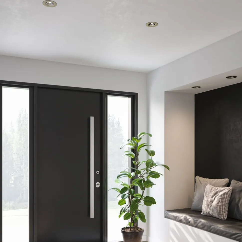 LED-downlight Don Smart, RGBW, nikkel