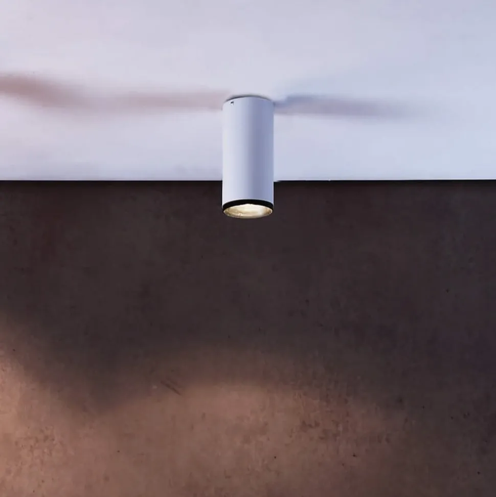 LED-downlight for utenpåliggende montering Lucea 15 W hvit