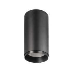 LED-downlight for utenpåliggende montering Lucea 15 W svart