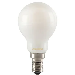 LED-dråpepære E14 ToLEDo RT Ball 4,5W 827 satin