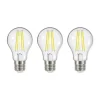 LED-filament E27 5W 3 000 K 1060 lumen klar 3 stk