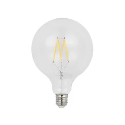 LED-filament E27 8W 2 700 K G125 globe klar 3 stk